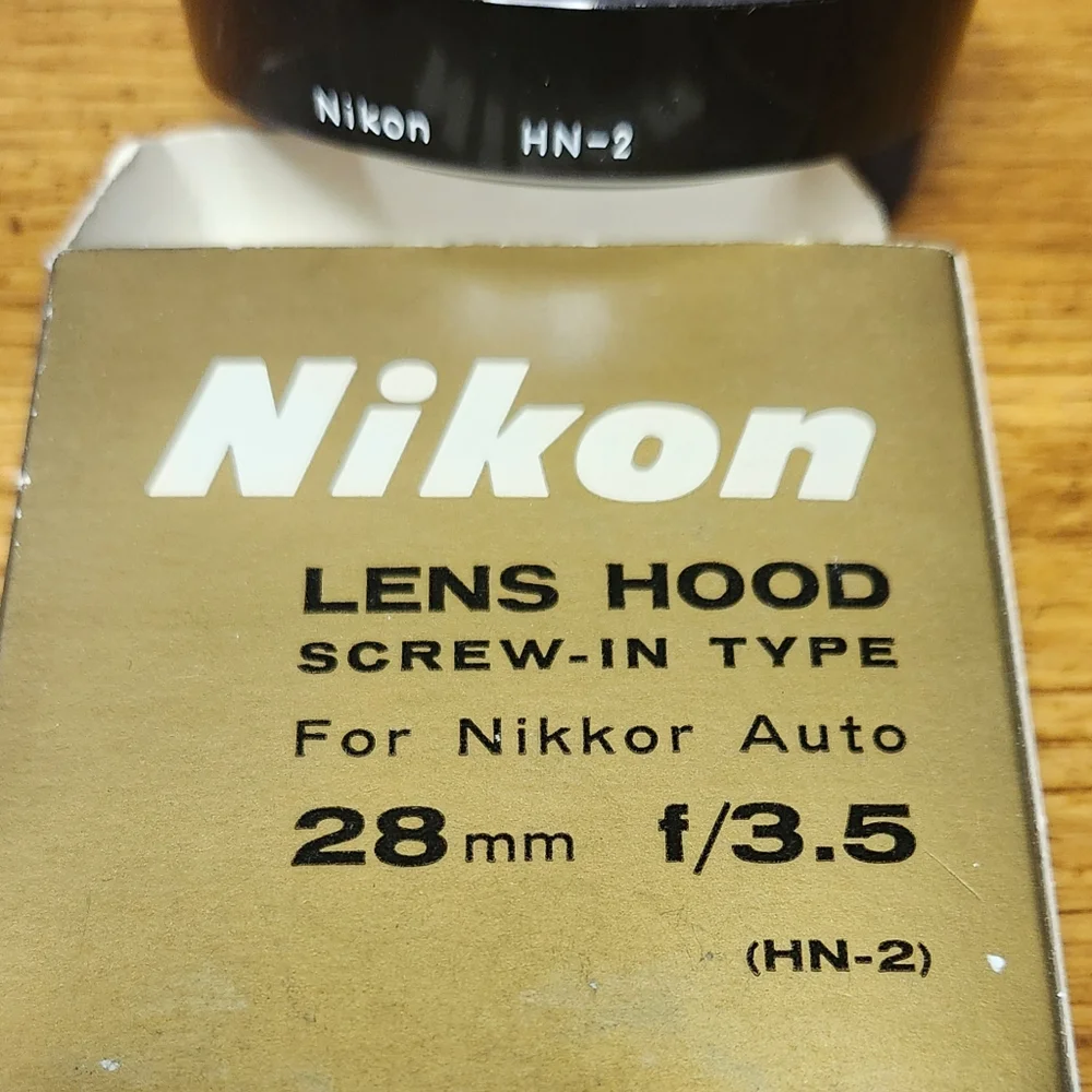Vintage Lens Hood